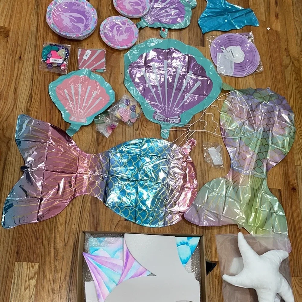 NEW Mermaid Party Decoration New/ Used